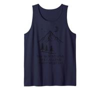 The Mountains Are Calling Adventure Wanderlust Tank Top