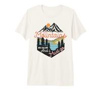 The Mountains are Calling and I Must Go Premium T-Shirt