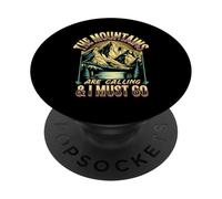The Mountains Are Calling And I Must Go Quote PopSockets Adhesive PopGrip