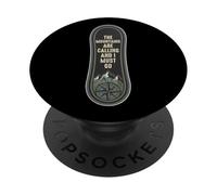 The Mountains Are Calling And I Must Go Snowboarding Lover PopSockets Adhesive PopGrip