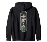 The Mountains Are Calling And I Must Go Snowboarding Lover Zip Hoodie