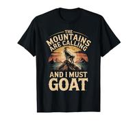 The Mountains are Calling and I Must Goat Value Graphic T-Shirt