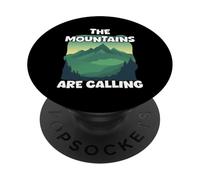 The Mountains Are Calling Geologist Hunting Rocks PopSockets Adhesive PopGrip