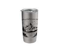 The Mountains are Calling, I'll Be Chillin' on The Sofa Stainless Steel Insulated Tumbler