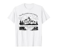 The Mountains are Calling, I'll Be Chillin' on The Sofa T-Shirt