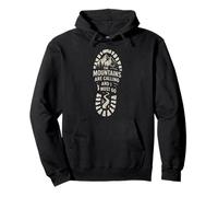 The Mountains Are Calling Nature Adventure Trail Explorer Pullover Hoodie