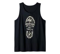 The Mountains Are Calling Nature Adventure Trail Explorer Tank Top
