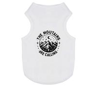 'The Mountains Are Calling' Pet Dog/Cat T-Shirt (PT00131381)