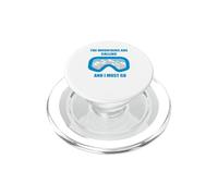The Mountains are Calling - Skiing Snowboard PopSockets PopGrip for MagSafe