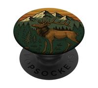 The Mountains are Calling Wildlife Elk PopSockets Adhesive PopGrip