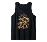 The Mountains Declare Glory Psalm 19:1 Inspired Tank Top