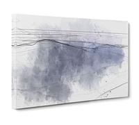 The Mountains Of Nepal At Dusk Canvas Print | Gallery Wrapped 30mm Frame Wall Art | 20x14 inches | Ready to Hang | Abstract Landscape Picture | Living Room Bedroom Lounge Office