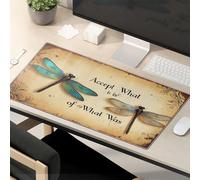 The Mouse Pad Funny Accept What Is; Let Go Of What Was. Mouse Pad Cat Desk Accessories Desk Pads