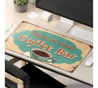 The Mouse Pad Funny Best In Town Coffee Bar: Savor The Best Brews Mouse Pad Computer Mat For Desk Gaming Mousepad