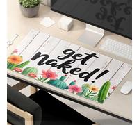 The Mouse Pad Funny Unleash Your True Self: Get Naked! Mouse Pad Mousepad Gaming Fun Desk Accessories