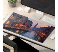The Mouse Pad Funny Venetian Canals At Dusk Mouse Pad Computer Mat For Desk Gaming Mousepad