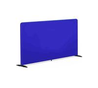 The movable Ping Pong Ball Baffle,Portable Ping Pong Baffle, Foldable Field Fence Surround Block, Reusable Fabric with Galvanized Steel Frame, Easy To Install，（Blue，8 pieces）
