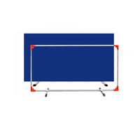 The movable Ping Pong Ball Baffle,Portable Table Tennis Baffle, Foldable Ping Pong Fence Surround Block, Galvanized Steel Frame, for Easy Setup，（Blue，10 pieces）