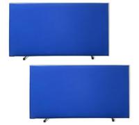 The movable Ping Pong Ball Baffle,Removable Ping Pong Barrier, Durable Oxford Cloth Fence for Studio Gym School Use，（2 Pack）