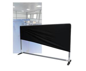 The movable Ping Pong Ball Baffle,Table Tennis Baffle, Easy to Install, Surround Block for Home Gym Community Playing Field，（140x72CM/8pieces）