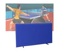 The movable Ping Pong Ball Baffle,Table Tennis Baffle, Heavy Duty Stadium Self Training Equipment, Indoor Clubs Fence for Game Rooms, Activity Room, Can DIY，（Blue，140X80CM-6PCS）