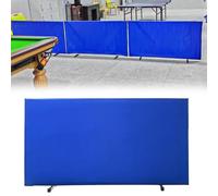 The movable Ping Pong Ball Baffle,Table Tennis Training Barrier, Floor Standing Fence Baffle Screen with Oxford Cloth, Ping Pong Surround Block Set for Playground, Office，（Blue，2 pcs）