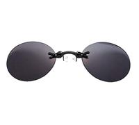 The Movie Shop Ltd Morpheus Style Sunglasses, Rimless/Smoke Lens