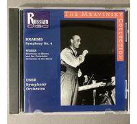 The Mravinsky Collection: Brahms - Symphony No.4 / Weber - Overtures to Oberon/Der Freischütz