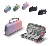 The Mujen Nintendo Switch 2 Large Carrying Case Hard Shell with 12 Game Card Slots, Slim Portable Travel Storage Case Heavy Duty Grade Protection Accessories Storage Bag Pouch (PP01)