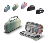 The Mujen Nintendo Switch 2 Large Carrying Case Hard Shell with 12 Game Card Slots, Slim Portable Travel Storage Case Heavy Duty Grade Protection Accessories Storage Bag Pouch (GG03)