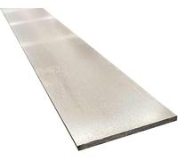 The Multi Metals Shop - 6mm x 50mm x 1000mm Flat Stainless Steel Bar 304 Grade - Corrosion-Resistant Metal Strip for Fabrication, Welding, and Engineering