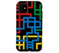 The Multicolor Geometric Patterns Case for iPhone 11