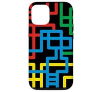 The Multicolor Geometric Patterns Case for iPhone 12/12 Pro