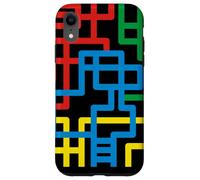 The Multicolor Geometric Patterns Case for iPhone XR