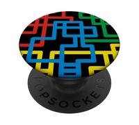 The Multicolor Geometric Patterns PopSockets Adhesive PopGrip