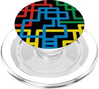 The Multicolor Geometric Patterns PopSockets PopGrip for MagSafe