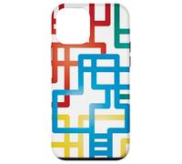 The Multicolor Gradient Geometric Patterns Case for iPhone 12 mini