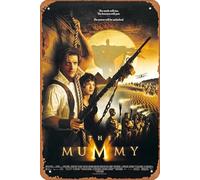 The Mummy 1999 Metal Retro Tin Sign Wall Decoration 12 x 8 inches Movie Poster Vintage Look
