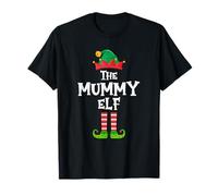 The Mummy Elf - Funny Matching Family Group Christmas T-Shirt