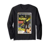 The Mummy Nerve Shattering Movie Poster Christopher Lee Long Sleeve T-Shirt