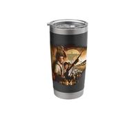 The Mummy Rick O'Connell & Evelyn Carnahan Stainless Steel Insulated Tumbler