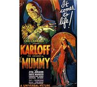 - The Mummy Vintage Boris Karloff Movie Poster - 11x17