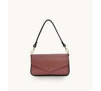 The Munro Leather Shoulder Bag Apatchy London Rose One Size