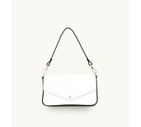 The Munro Leather Shoulder Bag Apatchy London White One Size