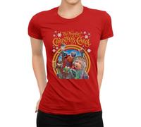 The Muppet Christmas Carol Women's T-Shirt, red, M