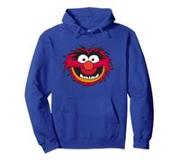 The Muppets Animal Head Pullover Hoodie, Adult Unisex, Royal Blue, Small