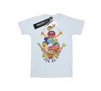 Disney Boys The Muppets Dr Teeth and The Electric Mayhem T-Shirt White 9-11 Years