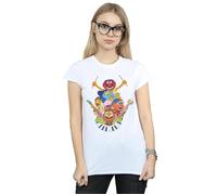 (XXL, White) Disney Womens/Ladies The Muppets Dr Teeth And The Electric Mayhem Cotton T-Shirt