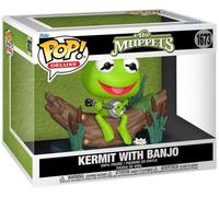 Funko The Muppets Kermit With Banjo Figure Green Kids