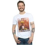 The Muppets Kiss A Frog Get A Prince T-Shirt Disney White XXXL